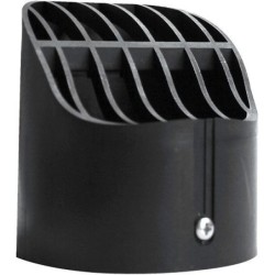 UNIFLOW GRILLE NOIR 80MM WN10080