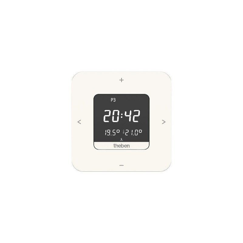 THEBEN THERMOSTAT D'AMBIANCE PROGRAMMABLE RAM811TOP3 24 HEURES/7JOURS BATTERIE CLASSE IV (2%) RAM811TOP3