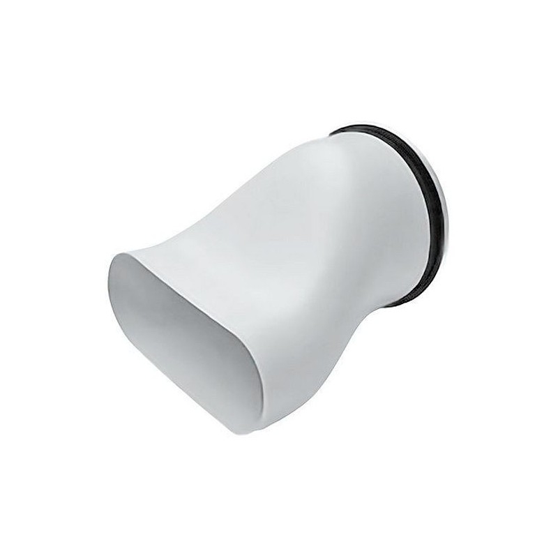 Duco RACCORD HORIZONTALE D125 OVAL 00004638