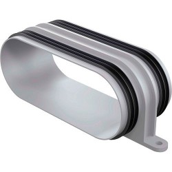 Duco ADAPTEUR POUR COUNDUITS FLEXIBLE OVAL DUCOFLEX 00004568