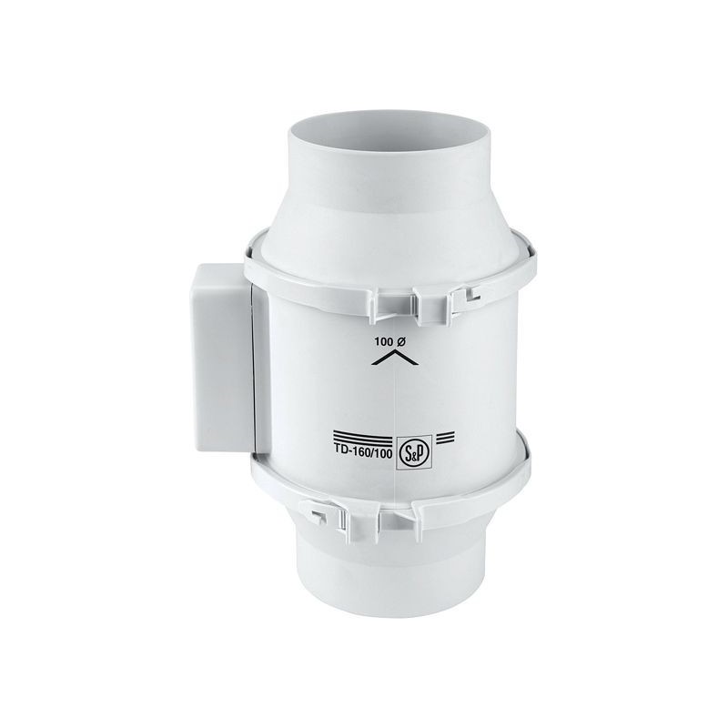 SOLER & PALAU VENTILATEUR TUBULAIRE MIXVENT TD160/100MM TD160100N