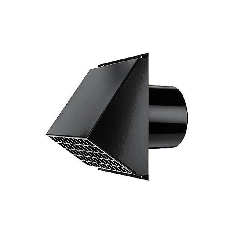 PASSAGE MURAL POUR SYSTEME DE VENTILATION D 170-200MM NOIR 11VE42310