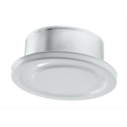 BOUCHE D'EXTRACTION REGLABLE VENTILATION TYPE D SF-E 120M³/H 125MM BLANCHE DVSER125AB