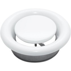 BOUCHE D'EXTRACTION REGLABLE VENTILATION + DOUILLLE POUR GYPROC 100MM REGADVS100