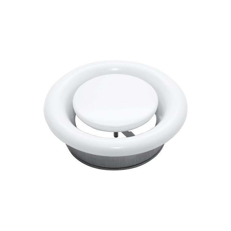 BOUCHE D'EXTRACTION REGLABLE VENTILATION + DOUILLLE POUR GYPROC 100MM REGADVS100