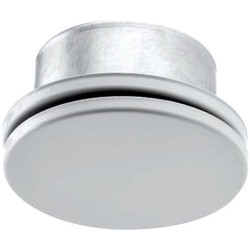 BOUCHE D'INDUCTION REGLABLE VENTILATION TYPE D SF-S 120M³/H 125MM BLANCHE DVSR125AB