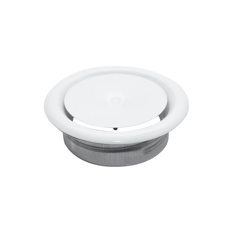 BOUCHE D'INDUCTION REGLABLE VENTILATION +DOUILLE POUR GYPROC 100MM REGADVSP100