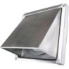GRILLE DE PULSION CARRE SUA INOX 100MM SUA100