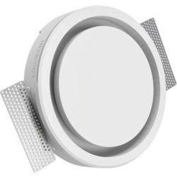BOUCHE DESIGN PLATRE ERGOVENT RONDO 100MM RONDO100