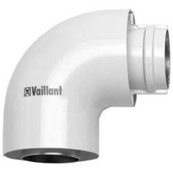 VAILLANT COUDE CONCENTRIQUE 90° TURBOMAG 80/125MM ALU/ALU 303610