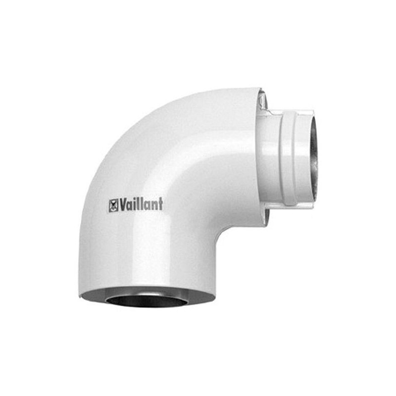 VAILLANT COUDE CONCENTRIQUE 90° TURBOMAG 80/125MM ALU/ALU 303610