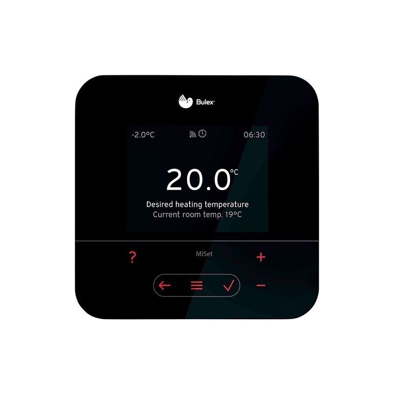 BULEX THERMOSTAT D'AMBIANCE MODULANT FILAIRE MISET SRT380 0020260997