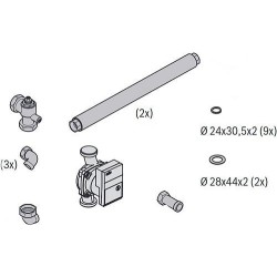 BOSCH GROUPE DE RACCORDEMENT DE LA CHAUDIERE AVEC POMPE DE CHARGEMENT 7736603616