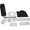 UBBINK KIT ACCESSOIRES POUR FLEXIBLE PP 80MM MUR 0184446