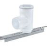UBBINK COUDE + SUPPORT POUR PP FLEXIBLE 80MM 0716116