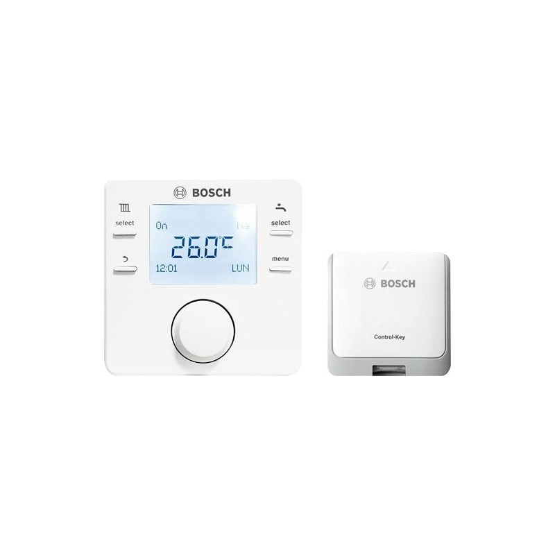 BOSCH SONDE D'AMBIANCE MODULAIRE KCR 110 RF 1CIRCUIT NON-MELANGE SANS FILS 7738113600