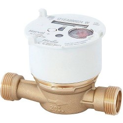 COMPTEUR EAU FROID/EAU CHAUD NARVAL 3/4' SANS RACCORD 3/4'-1/2' 6UAB15Y110BR100LFCBXNFR
