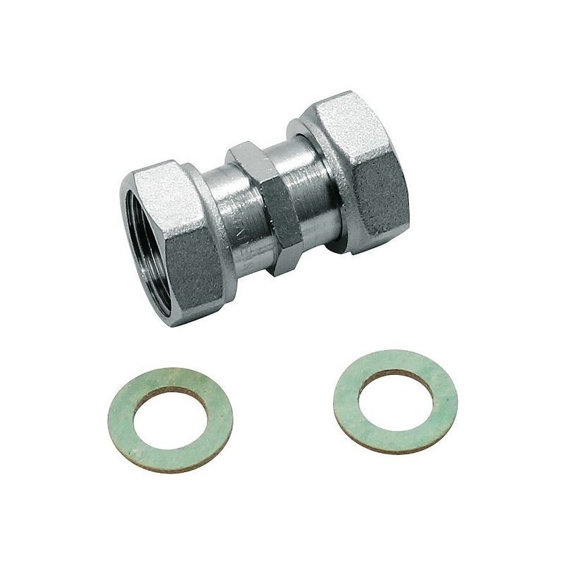 RACCORD POUR COMPTEUR 2 ECROUS LIBRES 3/4'FF BSCSIMPLEX34