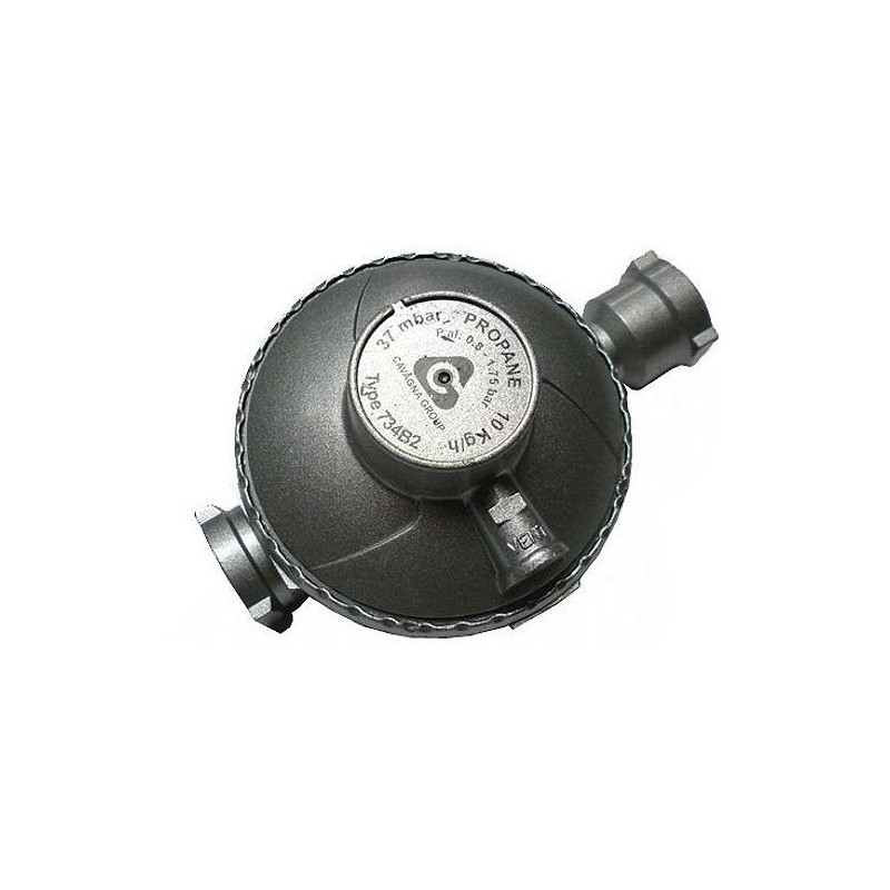 REGULATEUR DE PRESSION A 2 ETAGES PROPANE 10kg/u 37mb 1/2'FF GVA100229