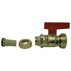 VANNE SPHERIQUE DE REMPLISSAGE ET DE VIDANGE 1/2'+BOUCHON ET CHAINE DE538410