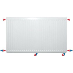 D-radiateur uni.822-H600-L1200 2016W 22060120SP0810