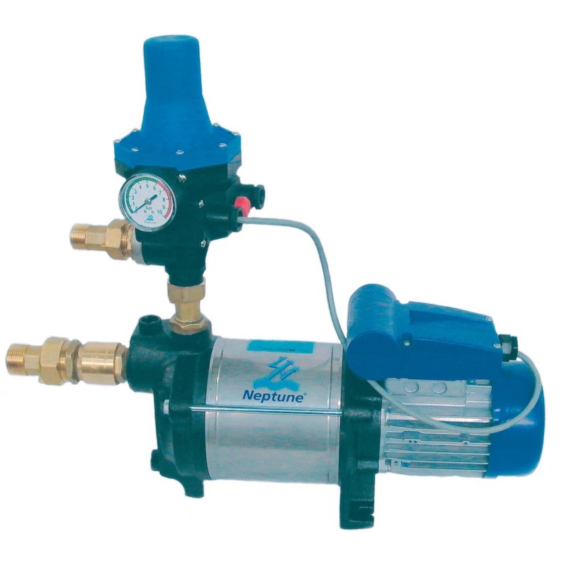 Pompe Neptune Maxilent 34 avec contrôle 0,66kW (PNMAXI34MFS22), pompe auto-amorçante pour arrosage et récupération d'eau.