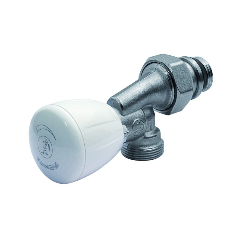 Giacomini Robinet thermostatique équerre inversé chromé 1/2x18-R435TG R435X043