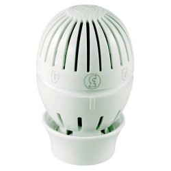 Giacomini Tête thermostatique soufflet clip clap blanc R470 R470X001