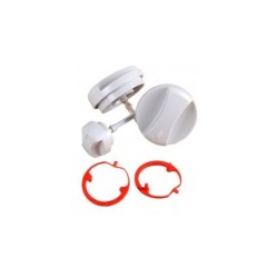 Vaillant boutons gris, kit de 3