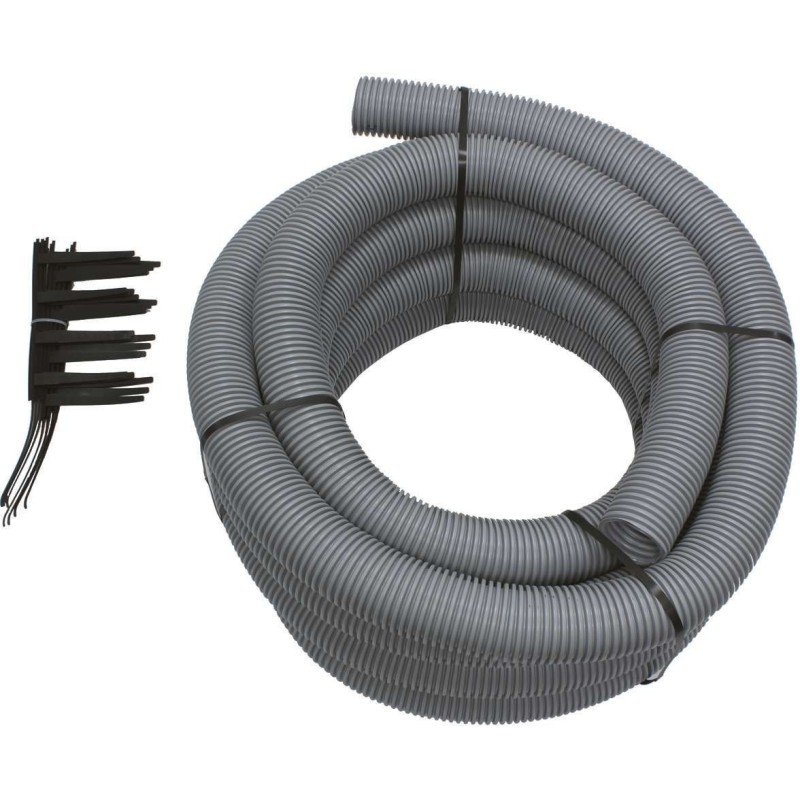 Vaillant flexible condens PP diamètre 80mm set 15m +7 cales d'écartement 303514