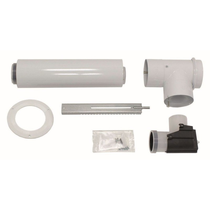 Vaillant kit concentrique diamètre 80/125 pour les chaudières murales et sol à condensation 303250