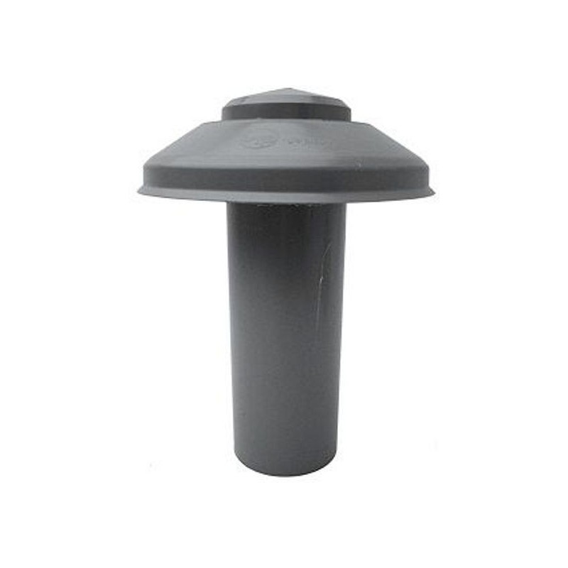 Pipelife Cheminée d'aération en pvc couleur grise 100mm 1297310024