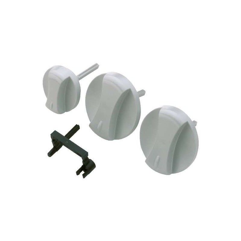 Vaillant bouton gris VUW 362 set de 3 pièces 114288