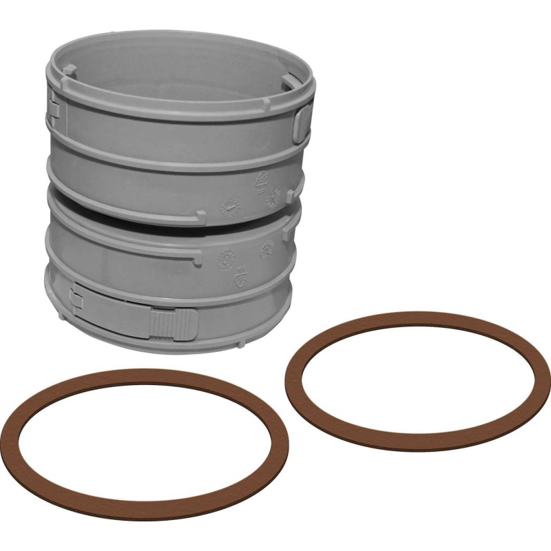 Remeha raccord flex-flex de série Quinta 65-115 de diamètre 100mm M86325