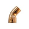 Cuivre à souder coude 45° mâle/femelle 42mm 10119