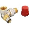 Danfoss vanne radiateur thermostatique equerre double r 3/8 male femelle 013G0231